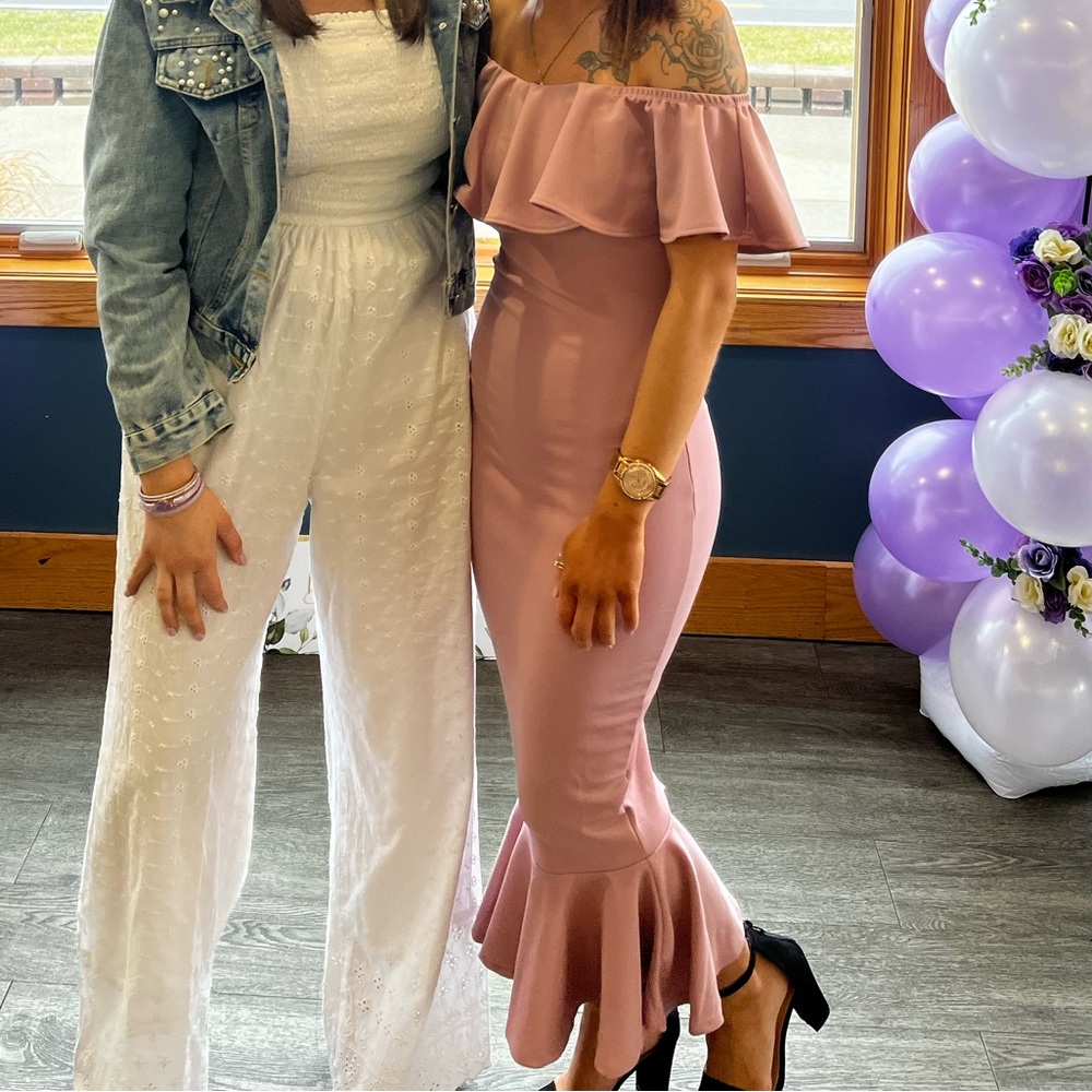 Mauve dress